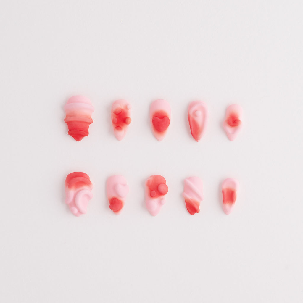 Blush Oddities | Matt Soft Pink Sculpted Press-On Nail Set