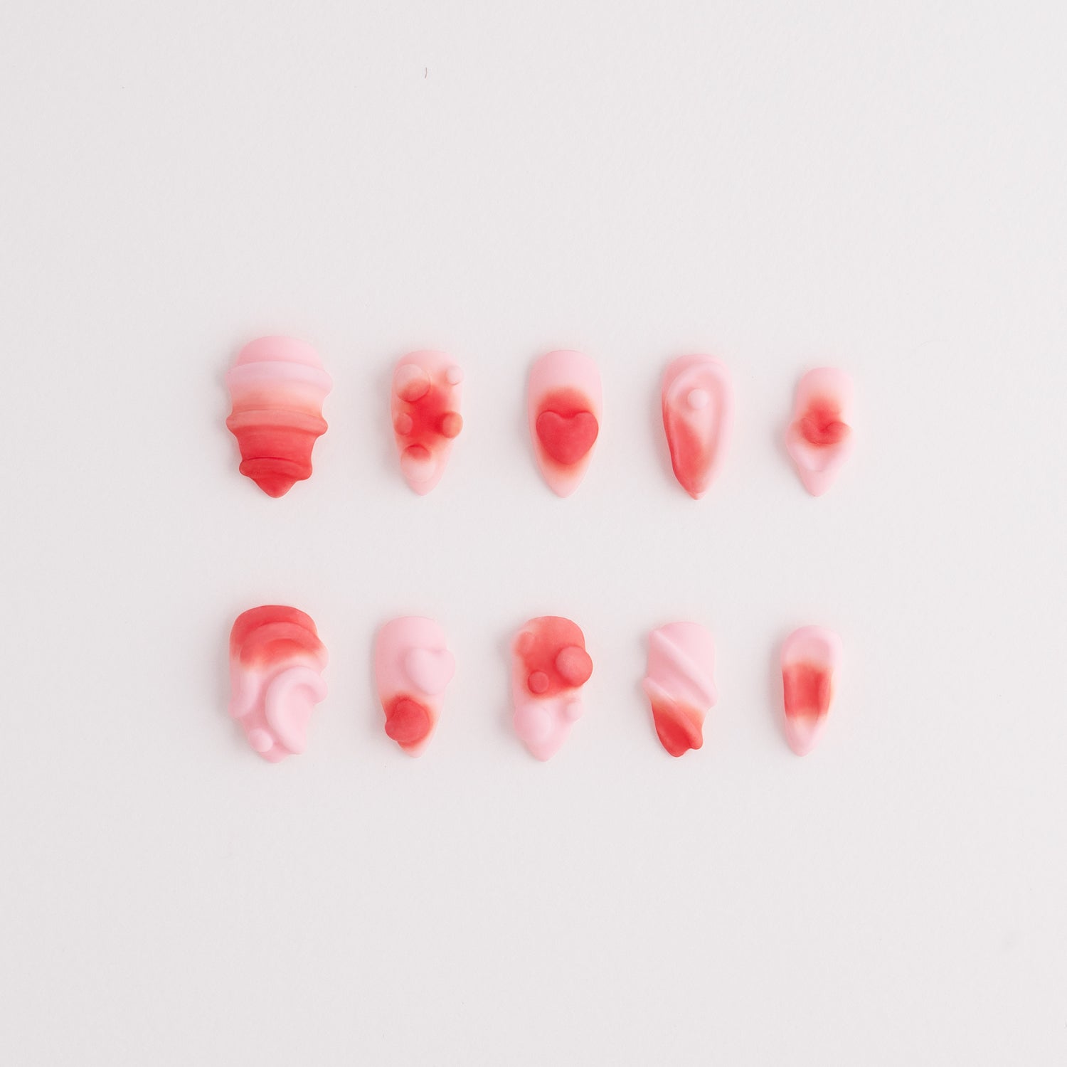 Blush Oddities | Matt Soft Pink Sculpted Press-On Nail Set