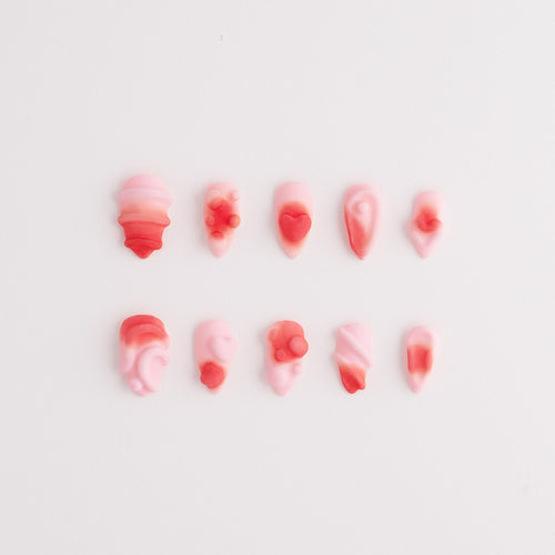 Blush Oddities | Matt Soft Pink Sculpted Press-On Nail Set