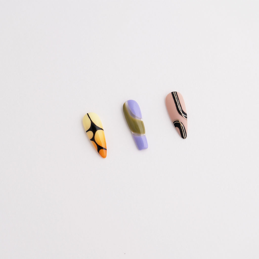Minimalist Custom Design Press-On Nail Set