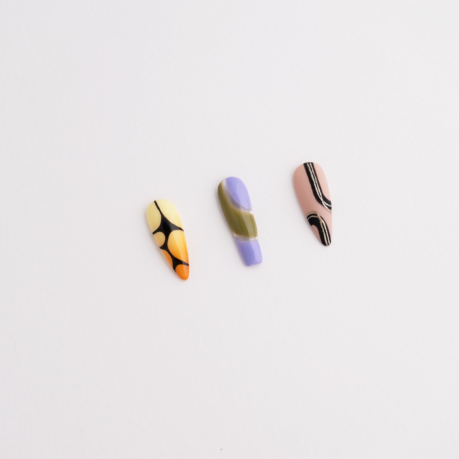Minimalist Custom Design Press-On Nail Set