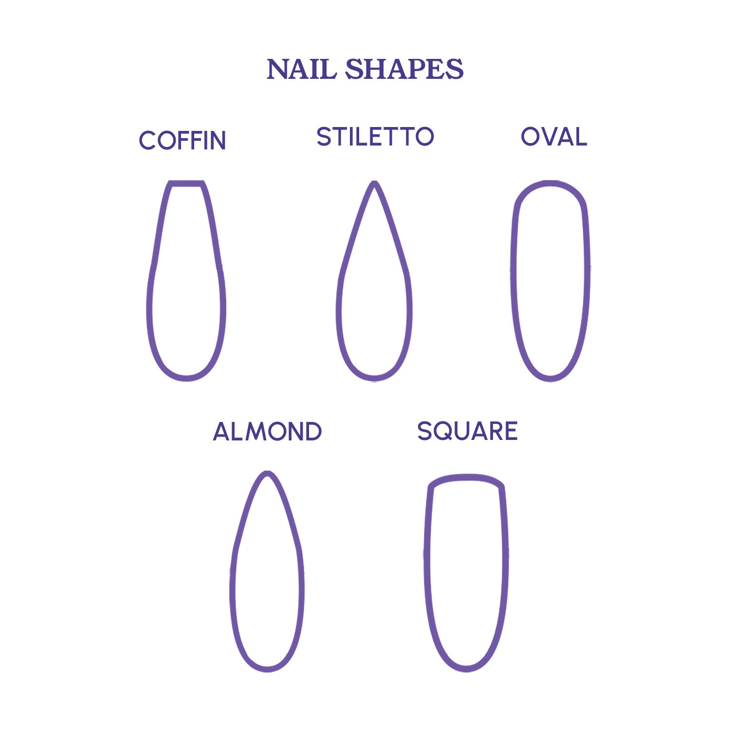 Nail shapes 